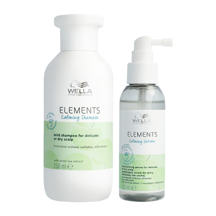 WELLA Kit Elements Calming Shampoo 250ml + Serum 100ml
