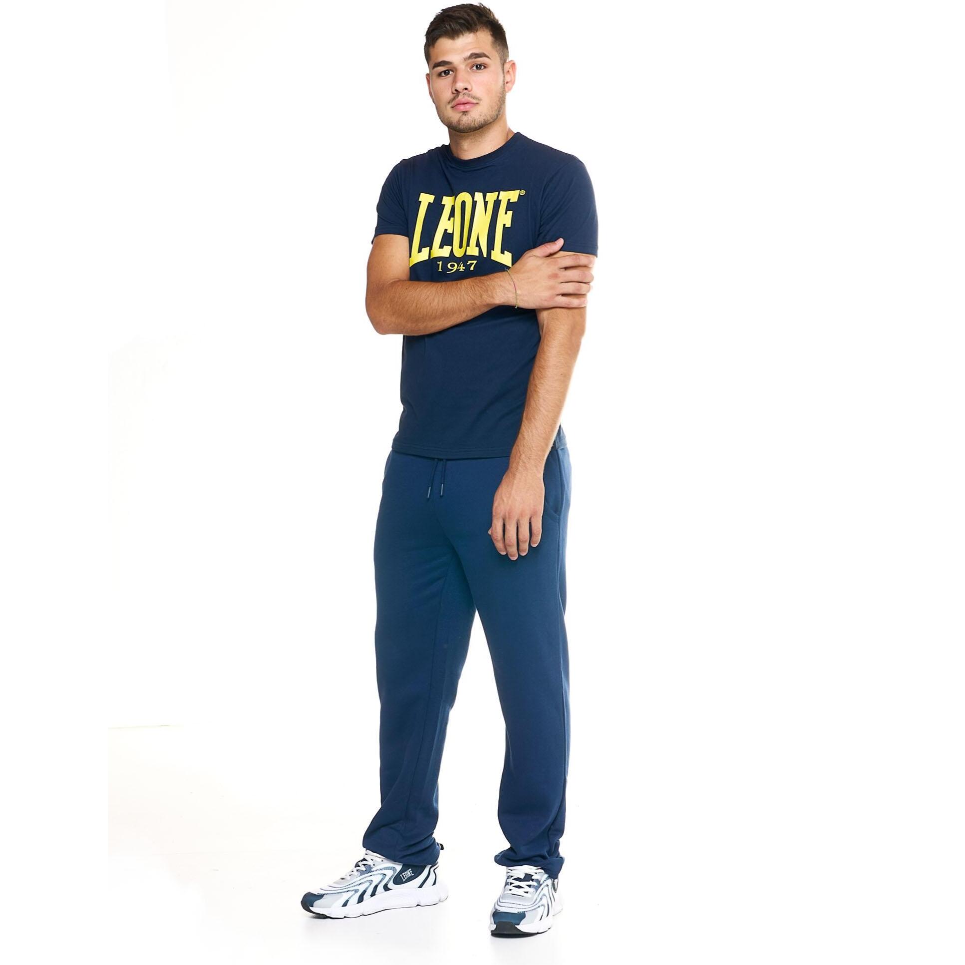 Camiseta de hombre Leone Basic de algodón de manga corta