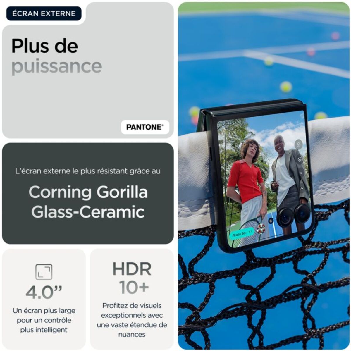 Smartphone MOTOROLA Razr 60 Ultra 512Go Scarab 5G