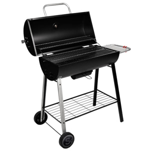 Barbecue au charbon horizontal