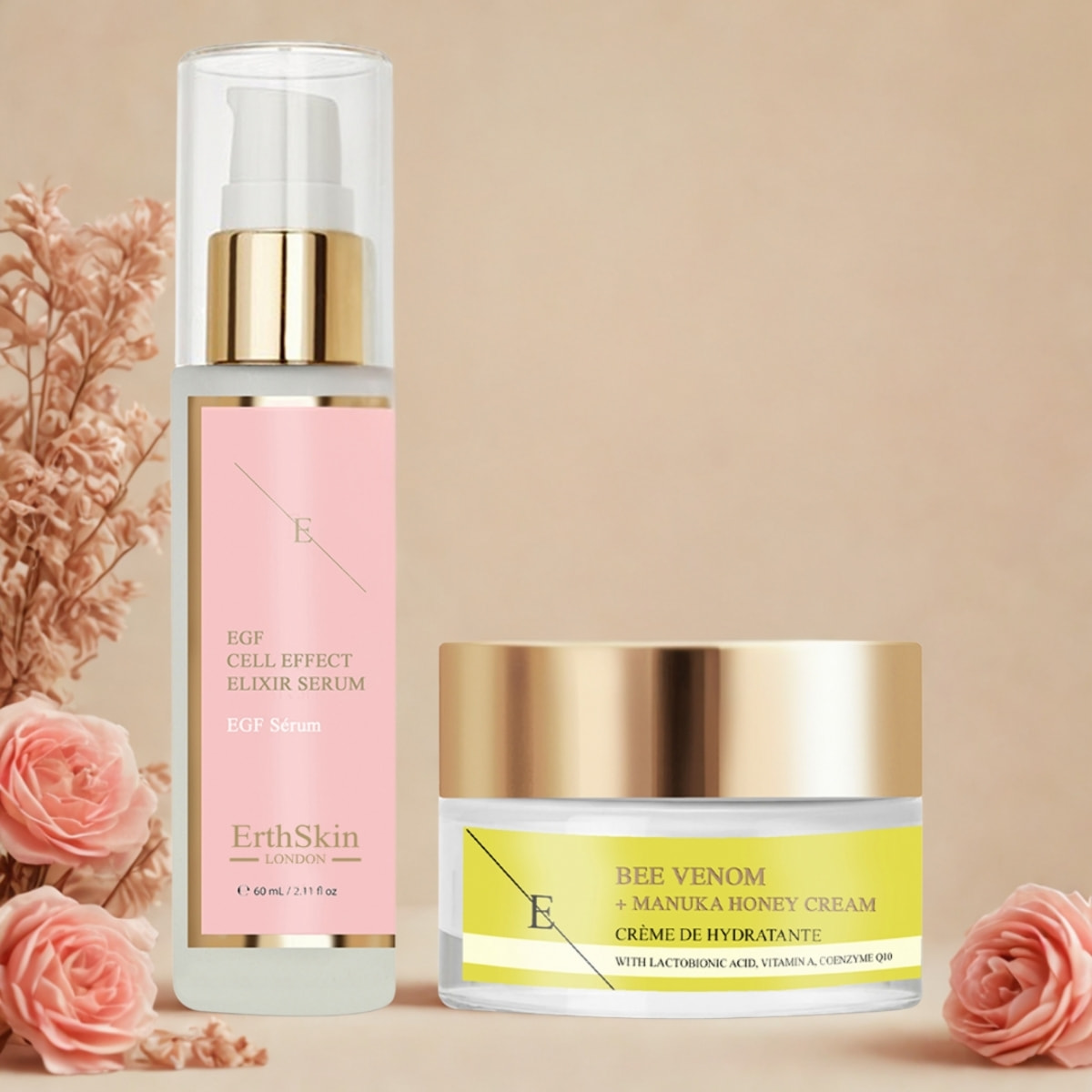Kit reparador de crema de abeja + EGF