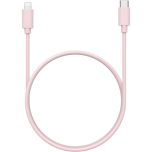 Câble Lightning ESSENTIELB 1M vers lightning Rose