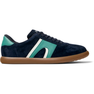 Sneakers - CAMPER Pelotas Soller - Blu - Pelle nabuk