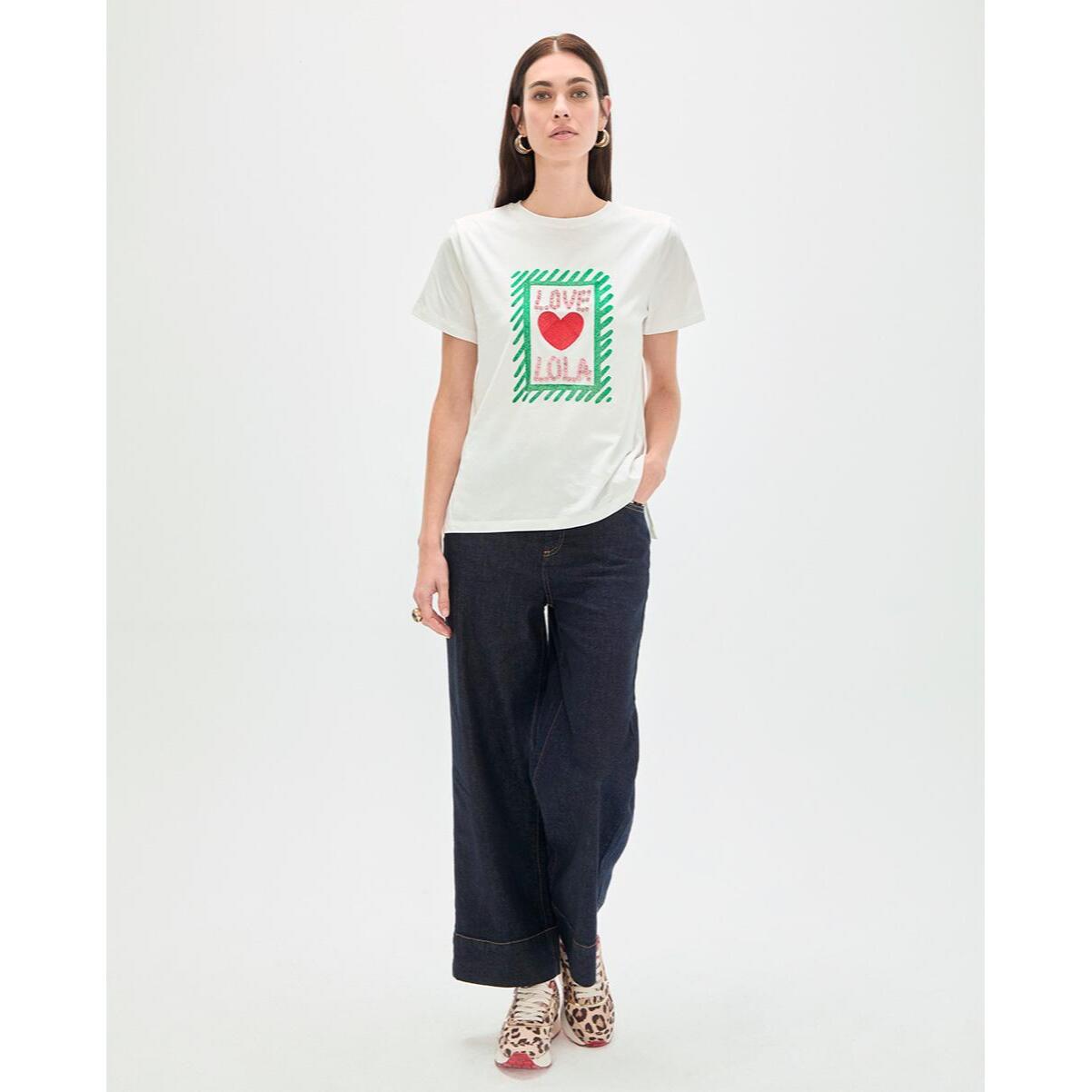 Maglietta con gioielli LOVE LOLA