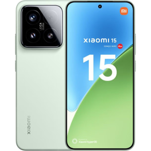Smartphone XIAOMI 15 concu avec Leica 512Go Vert