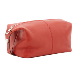 Pochette  unisex In Vera pelle Made in Italy 26x17x12 cm