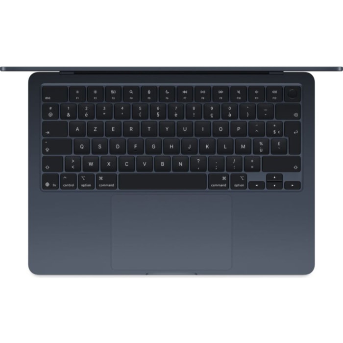 Ordinateur Apple MACBOOK Air 13" Puce M5 CPU 10 / GPU 8 coeurs Mémoire RAM 16Go Stockage 512Go SSD Minuit