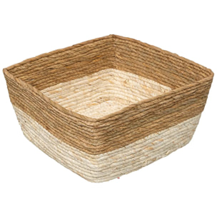 Panier paille 31x15 cm Naturel Mix N' Modul