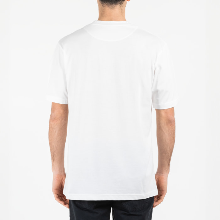 T-shirt jersey cotone organico con stampa oversize fit