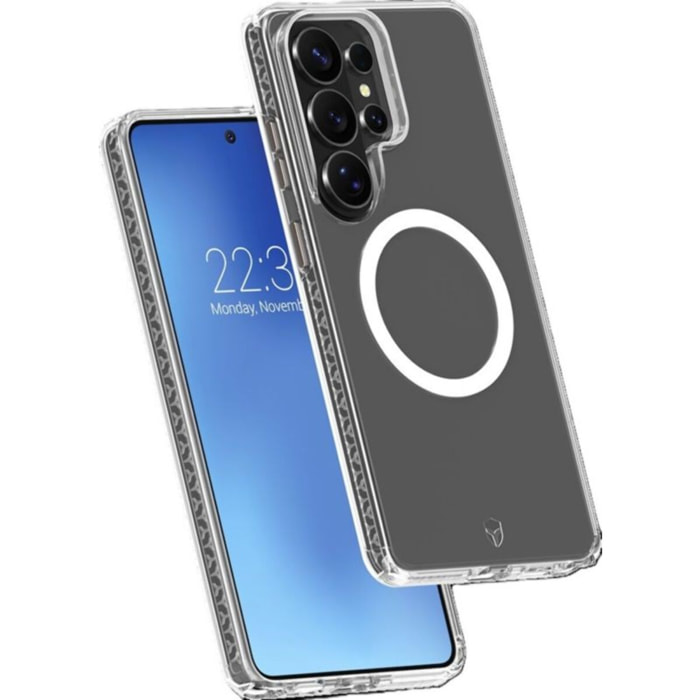 Coque FORCE CASE Air Xtrem MagSafe S26 Ultra recyclé tran