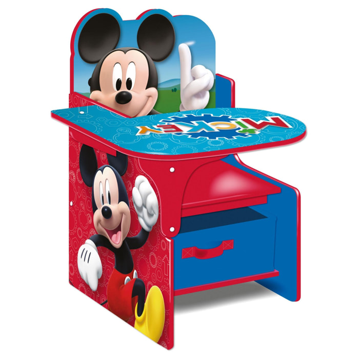 Mickey Mouse Banchetto attività in legno Disney Lui Mickey Mouse Multicolor