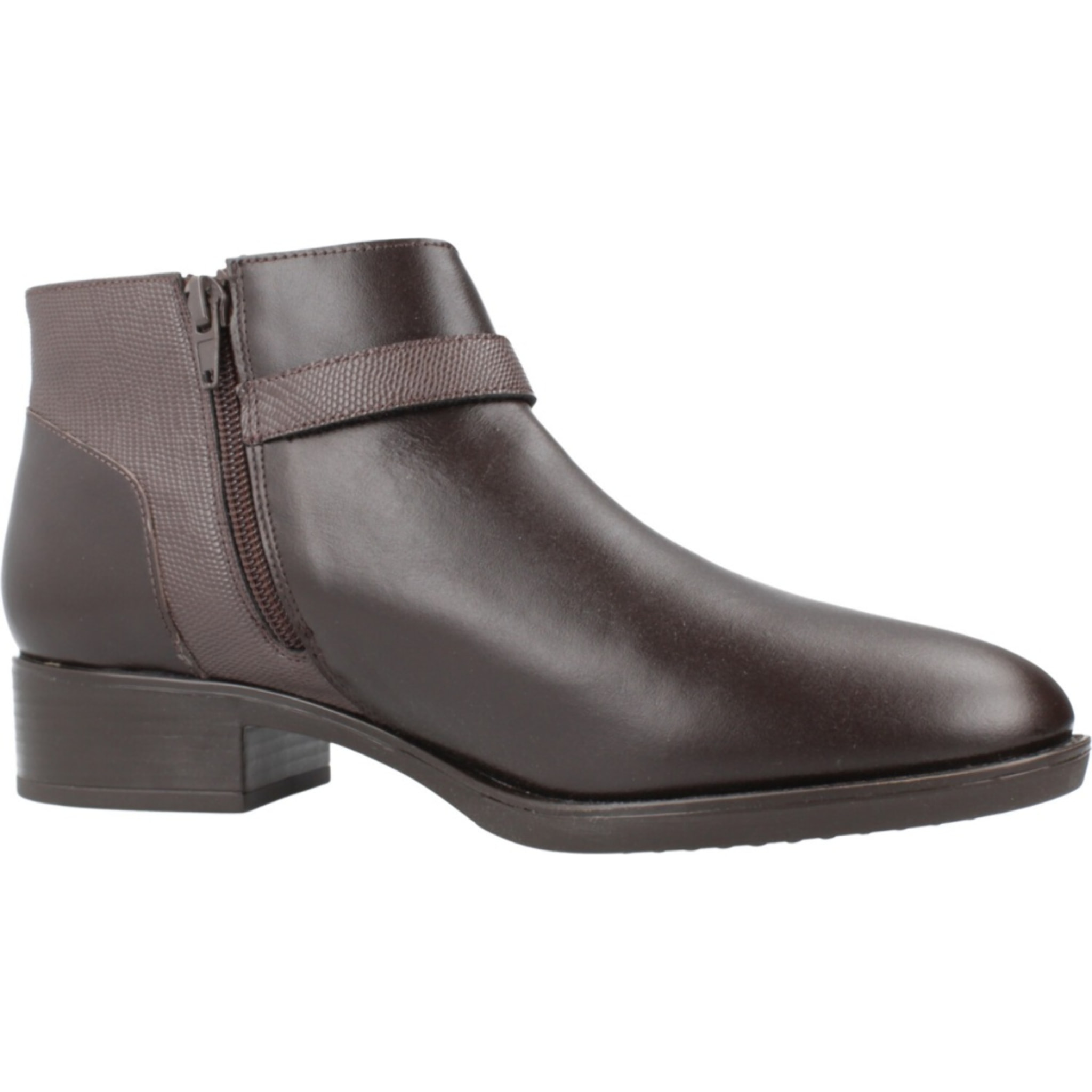 Botines Mujer de la marca GEOX  modelo D FELICITY MARRON