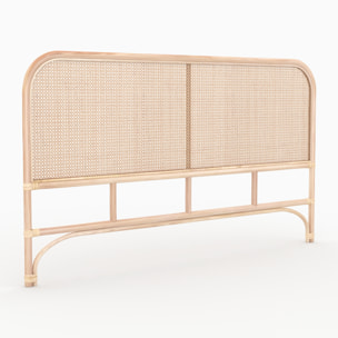 Tête de lit en rotin et cannage 160 cm - Grace