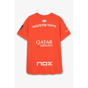 Camiseta Sponsors AT10 Rojo de Agustín Tapia 2026
