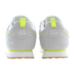 Sneakers U.S. Polo Assn Light Gray-Light Green