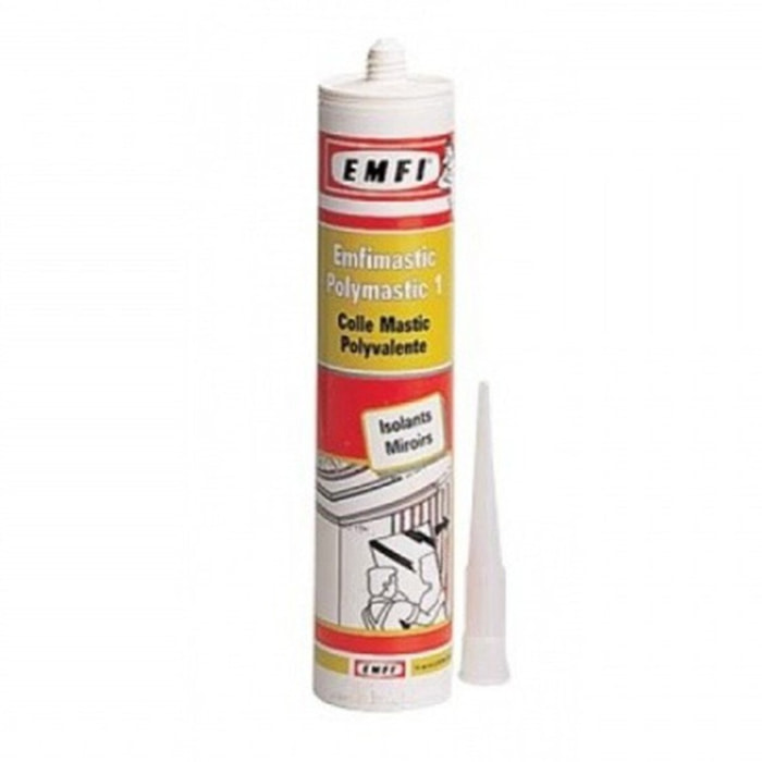 Colle Polymastic - Cartouche de 300ML - (POLYSTYRENE-MIROIR) - 36026AE066