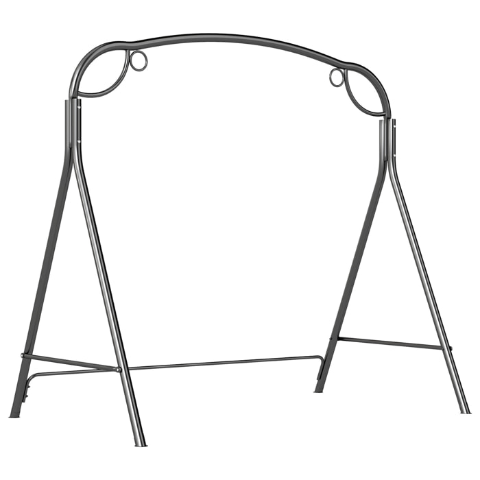 Soporte para Columpio de Metal Estructura de Columpio Resistente con Patas en Forma de A Carga 220 kg para Jardín Parque Patio Porche 172x126x170 cm Bronce