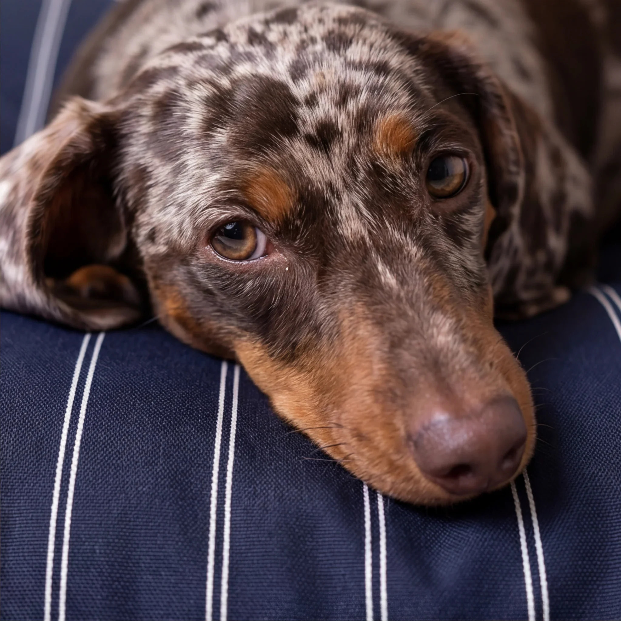 Lit pour animaux déhoussable et antitaches Max Marine