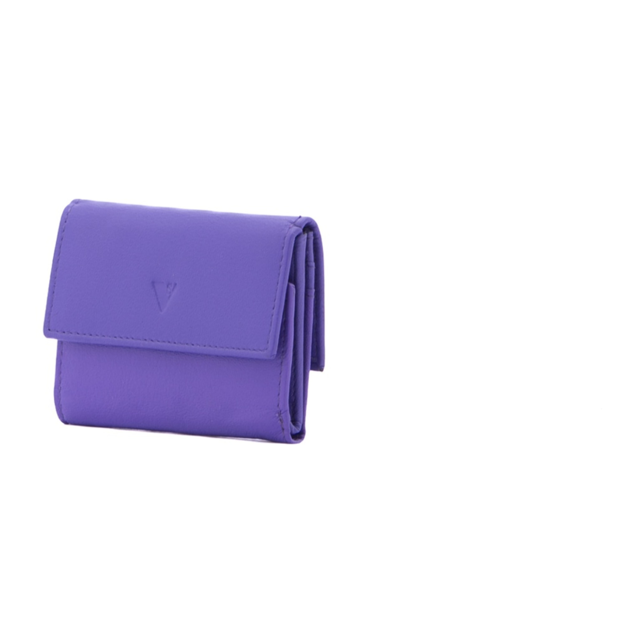 Portafoglio donna - Modello False - Ecopelle e poliestere - 10.0 x 7.5 x 2.0 cm