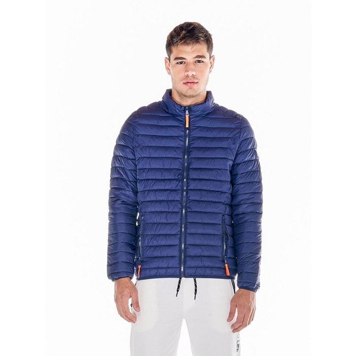 Chaqueta básica con cremallera para hombre.