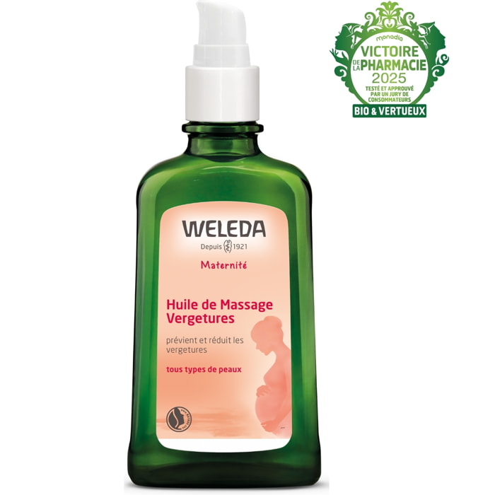 WELEDA - Huile de Massage Vergetures - 100 ml