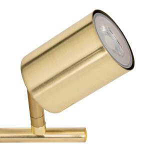 Applique murale/plafonnier Vico doré 25,5x10cm