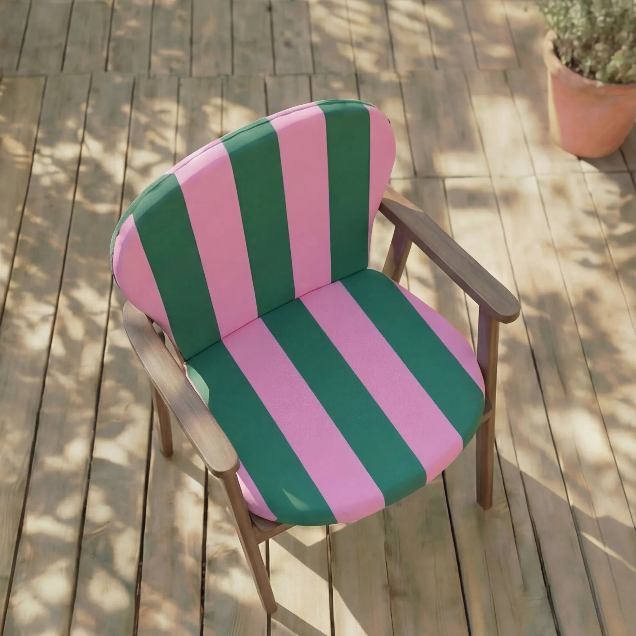 Coussin pour chaise d’extérieur 0120-410 93x47x5 cm