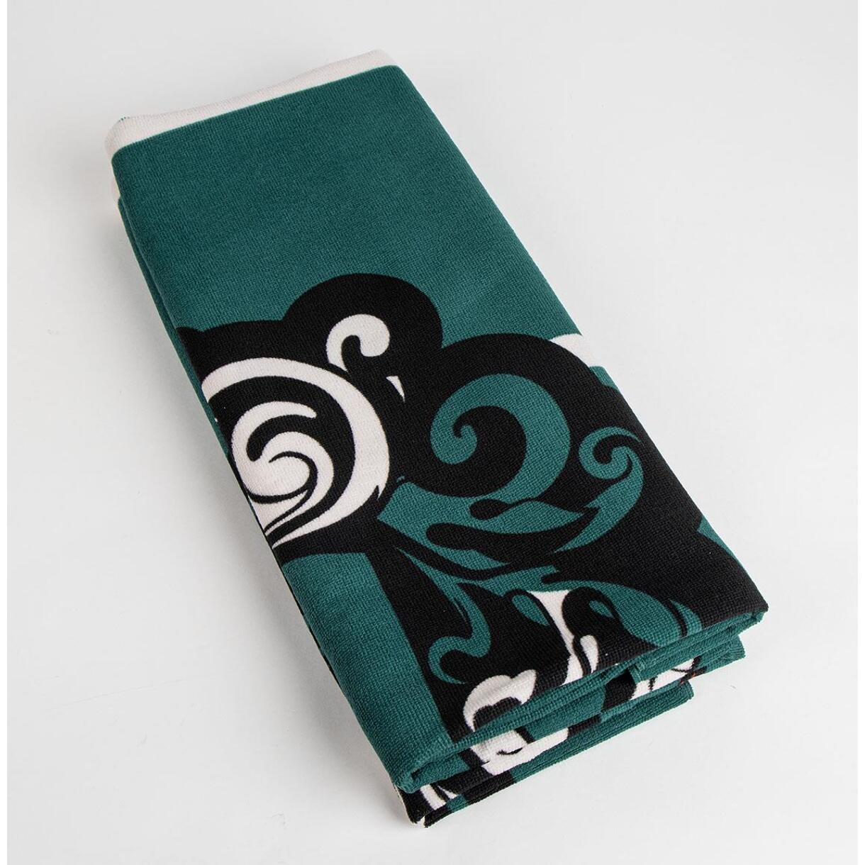 Toalla Microfibra de Harry Potter (Slytherin) - 70x140x1 cm - Multicolor