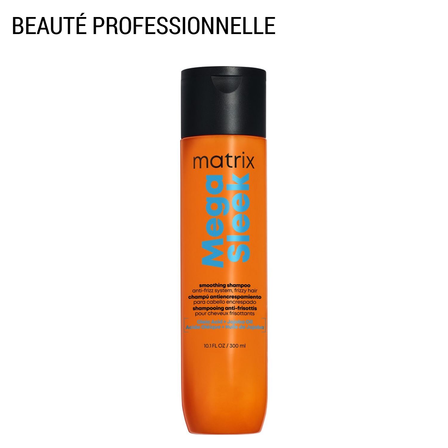 Mega Sleek - Shampooing Anti-Frisottis sans Sulfate 300 ml