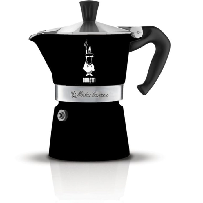 Cafetière italienne BIALETTI Moka Express Noir - capacité 3 tasses