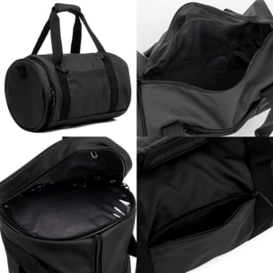 Set di 3 valigie flessibili in tessuto resistente all'acqua, riflettenti e di alta durata.