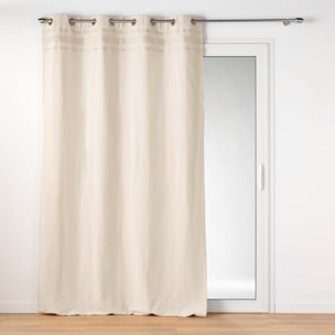 Rideau à oeillets - Naturel