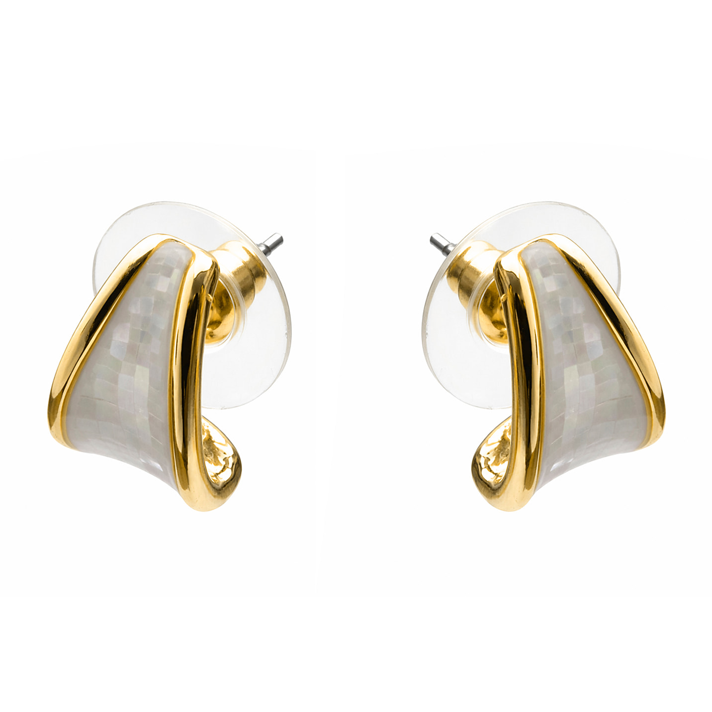 Pendientes Lilu acabado oro amarillo 18k