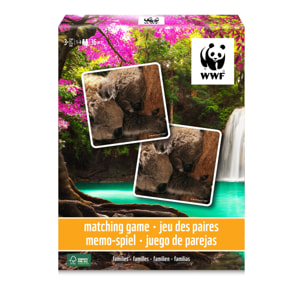 WWF JUEGO DE MEMORIA PAREJAS - FAMILIAS 36 PCS