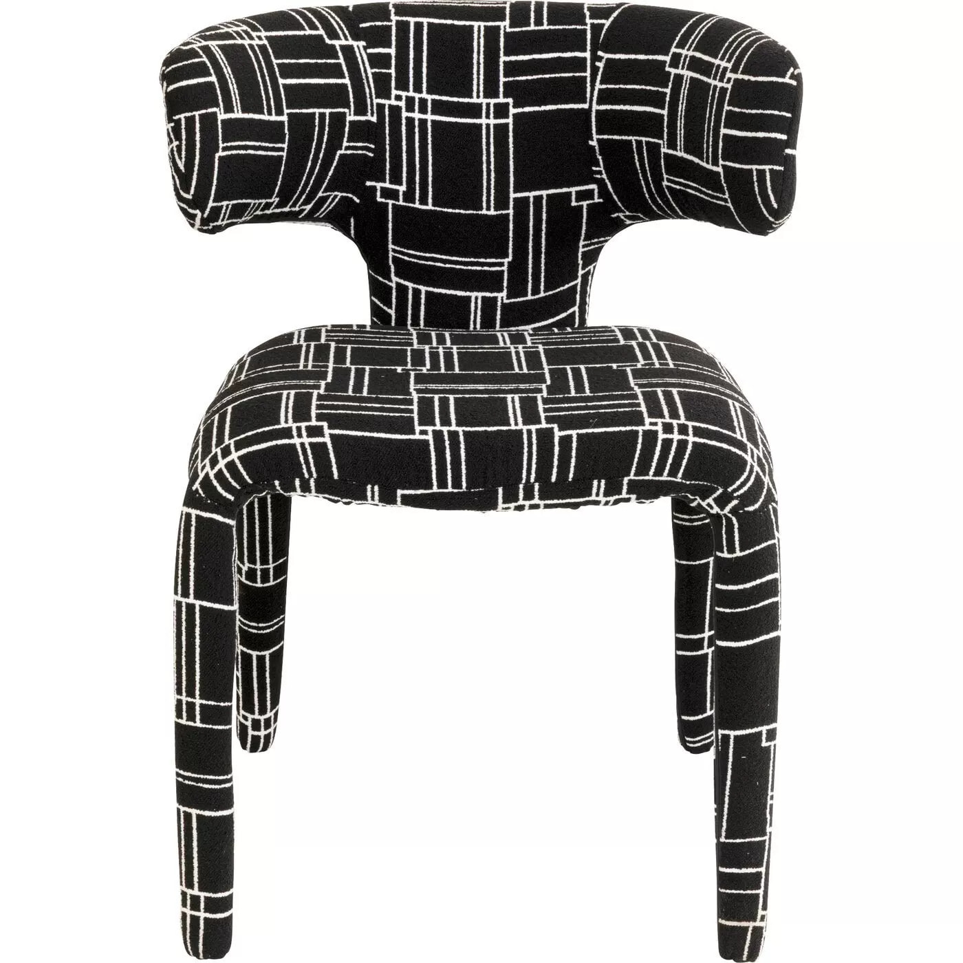 Chaise Tobi Trio noire Kare Design