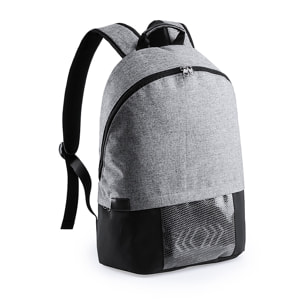 Indicatori di direzione dello zaino con luci a LED lampeggianti. Tasca imbottita per laptop. Schienale e spallacci imbottiti. Connessione USB