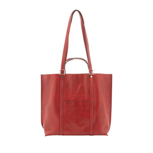 Borsa a spalla  unisex In Vera pelle Made in Italy 36x10x35 cm