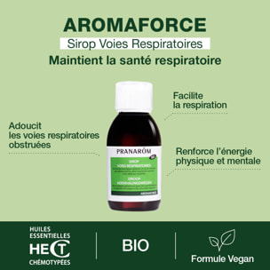 Pranarom - Sirop - Voies respiratoires - Bio - 150 ml