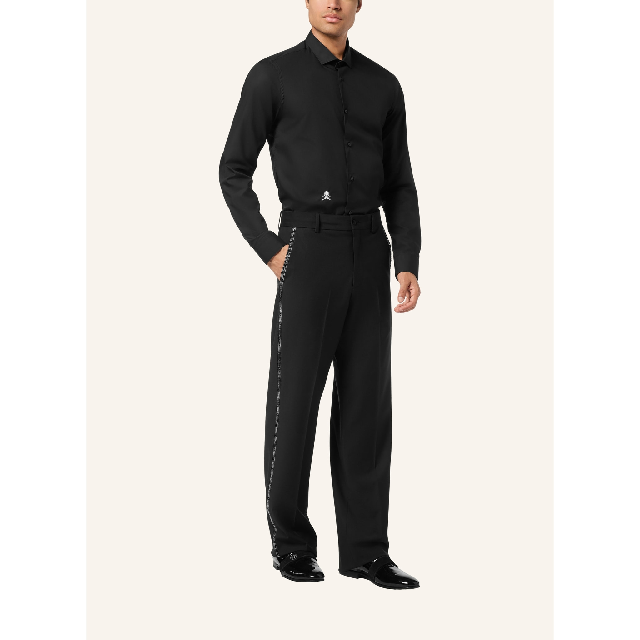 PHILIPP PLEIN Wide Leg Trousers