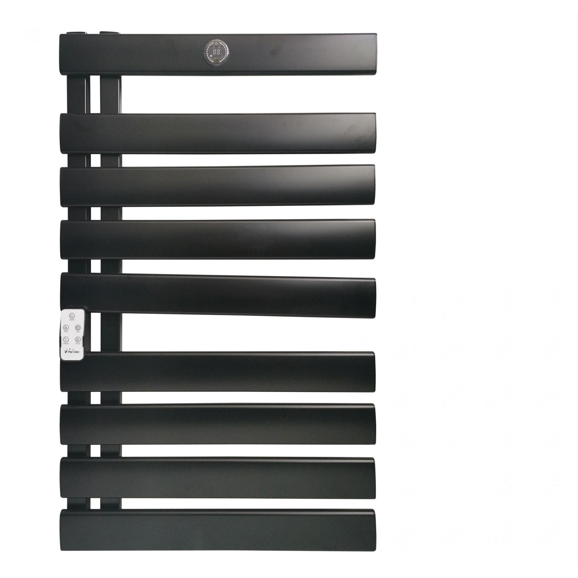 Sèche-serviettes mural aluminium display LED et WiFi 500W