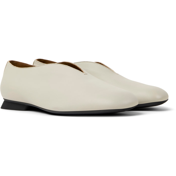 Ballerine - CAMPER Casi Myra - Beige - Pelle liscia