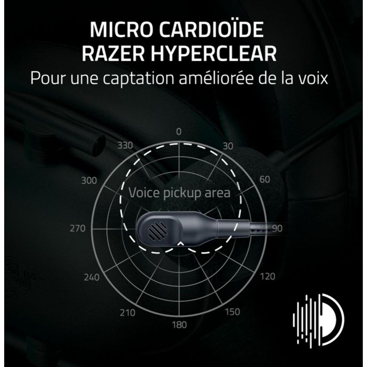 Casque gamer RAZER BlackShark V2 X  Xbox Blanc