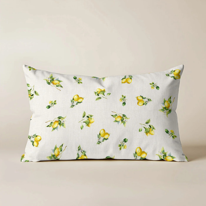 Housse de coussin Agrumi - 100% coton - Multicolore - 30x50 cm