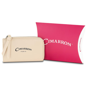 Monedero Sintetico Mujer Cimarron Shasta Beige