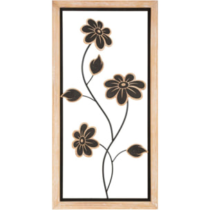 PANNELLO IN FERRO E LEGNO GIRISH -B- CM 30X2,5X60