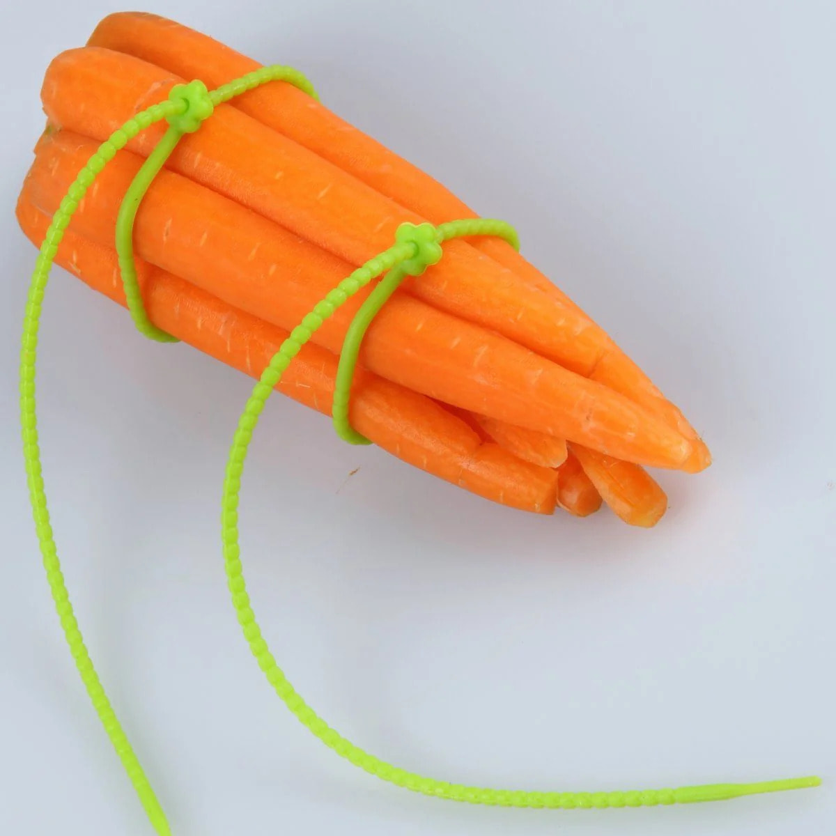 Lot de 6 ficelles alimentaires réemployables en silicone Fackelmann Basic