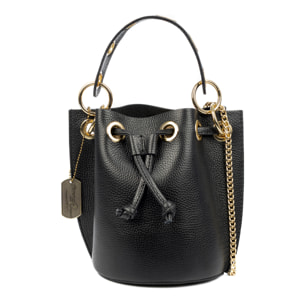 Primavera bolso de mano mujer. Piel auténtica Dollaro