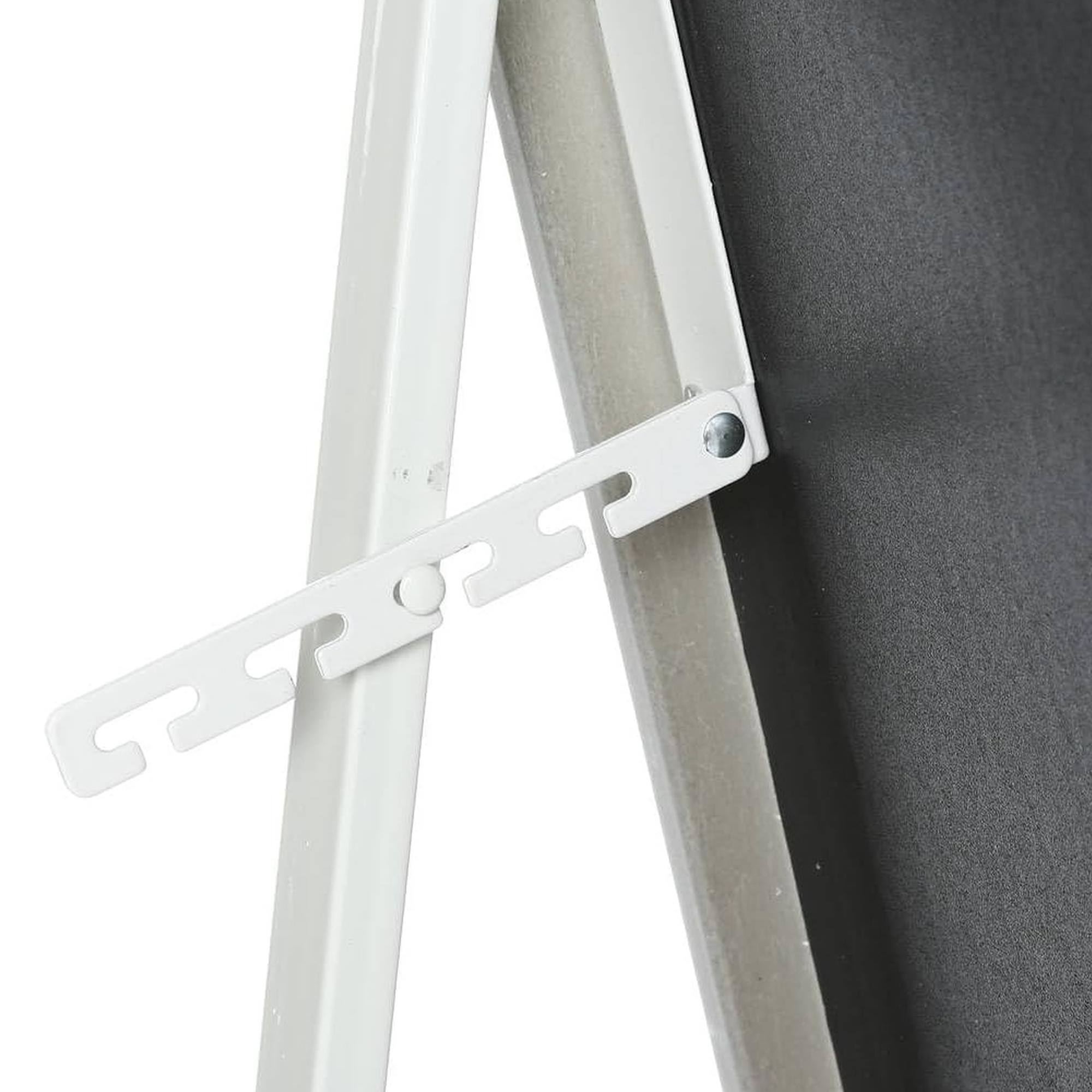 Espejo de pie clásico, 35 x 155 cm, blanco