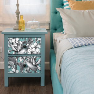 Sticker meuble tropical zonko 40 x 60 cm