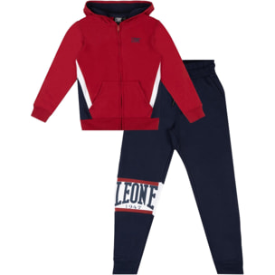 Chándal de invierno infantil "Varsity" con capucha y cremallera